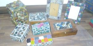 CUT STONE COMBINED BOXES & PHOTO FRAMES