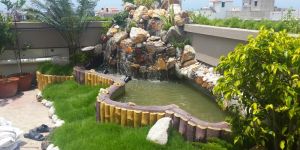 Artificial Rock Fountain