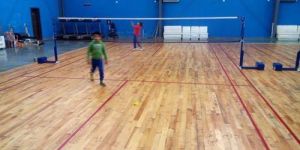 Maple Wood Multi Badminton Court Floor Installation Services