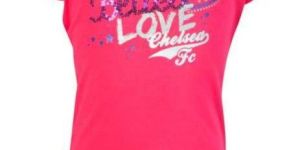 Girls Round Neck T-Shirts