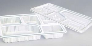 Plastic Disposable Compartmental Trays