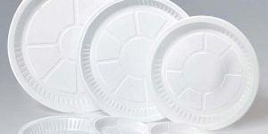 Plastic Disposable Round Plates