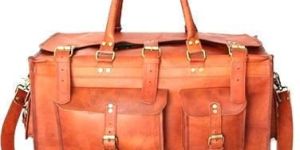 Leather Duffle Travel Bags