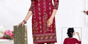 Ladies Handwork Suit Dress Material