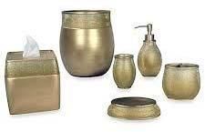 Brass Bathroom Set