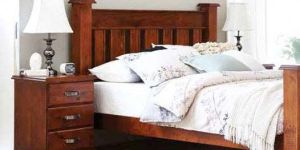 Wooden Bed