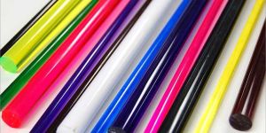 Acrylic Coloured Rods