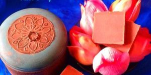 Amber Soap with Red Clay