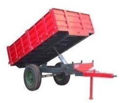 Two Wheel Hydraulic Tractor Trolley