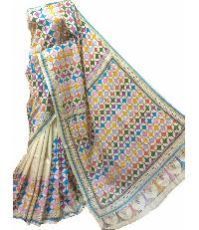 Kantha Stitch Sarees