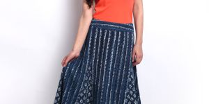 Ethnic Dabu Print Skirts