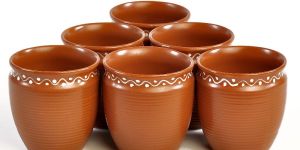 Terracotta Printed Kullad