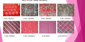 Machine Embroidery Fabrics