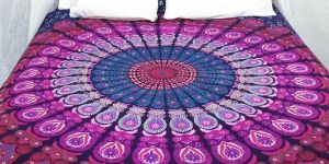 Twin Indian Mandala Bedspread Tapestry Wall Hanging Hippie Bohemian Et