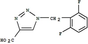 1-(2, 6-difluorobenzyl)-1H-1, 2, 3-triazole-4-carboxylic acid