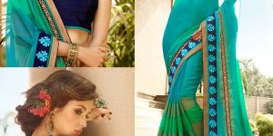 Chiffon Designer Saree
