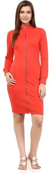 Red New Look Bodycon Dress