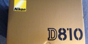 New Nikon D D810 36.3 MP Digital SLR Camera - Black (Body Only) Sealed