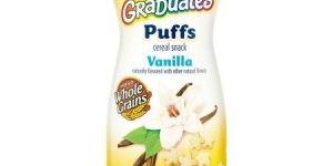 Gerber Graduates Puffs Cereal Snack Vanilla