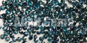 Blue Round Cut Diamond