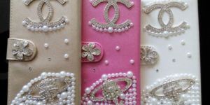 Designer Stone Beaded Stylish Mobile Flip Covers