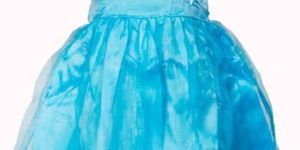 Girls Blue Tissue Frock