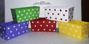Rec.Polka Dot Planter