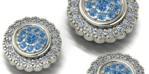 sterling silver earring & pendant women