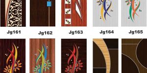 Digital Paper Printed Door