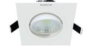 COMPACT 6W OMEGA LED COB SQUARE