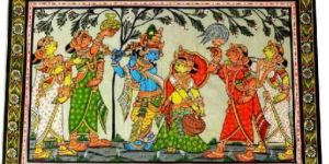 Krishna Lila Pattachitra