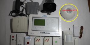 10 Zone Wireless System with Hooter and Light Switch INTO
