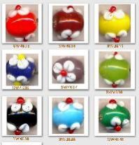 Handmade Fancy Glass Beads Items