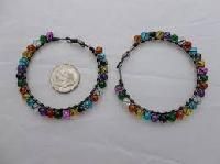 Bead Hoop Earring