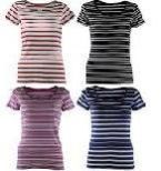 Ladies Striped T Shirt