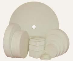 Square Edge Felt Polishing Wheels