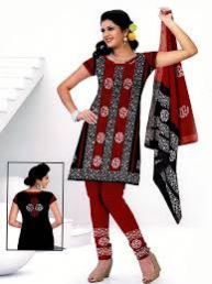 Wax Batik Dress Material