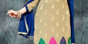 Cotton Embroidery Dress Material