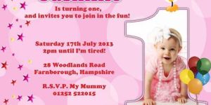 Birthday Invitation Cards