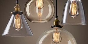 Glass Ceiling Pendants