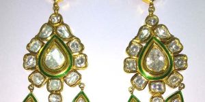 Diamond Polki Earrings