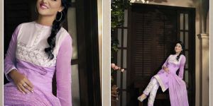 Designer Embroidery PartyWear Chanderi Preet Vol-2 Dress Material