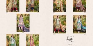 Fabdazz New Fancy Designer Lawn Cotton Nafeesa Vol-2 Dress Material