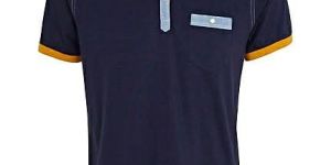 Mens Knitted Polo Shirt