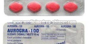 Aurogra 100 Mg Tablets