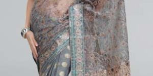 Zari Work Net Sarees