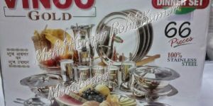 Vinoo Stainless Steel Dinner Set
