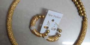 Gold Plated Necklace Set