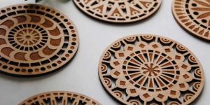 Wooden Tea Coasters