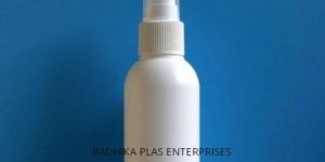 50ml - 100ml HDPE Round Cosmetic Bottles with Mist Spray Pump